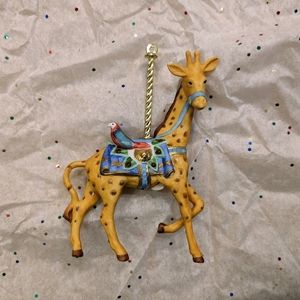Lenox 1989 Carousel Collection Porcelain Giraffe Ornament